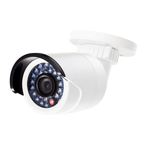 720p and 1080p HD video with either a 3.6mm xed or 2.8 -12mm varifocal lens. White or grey housings.